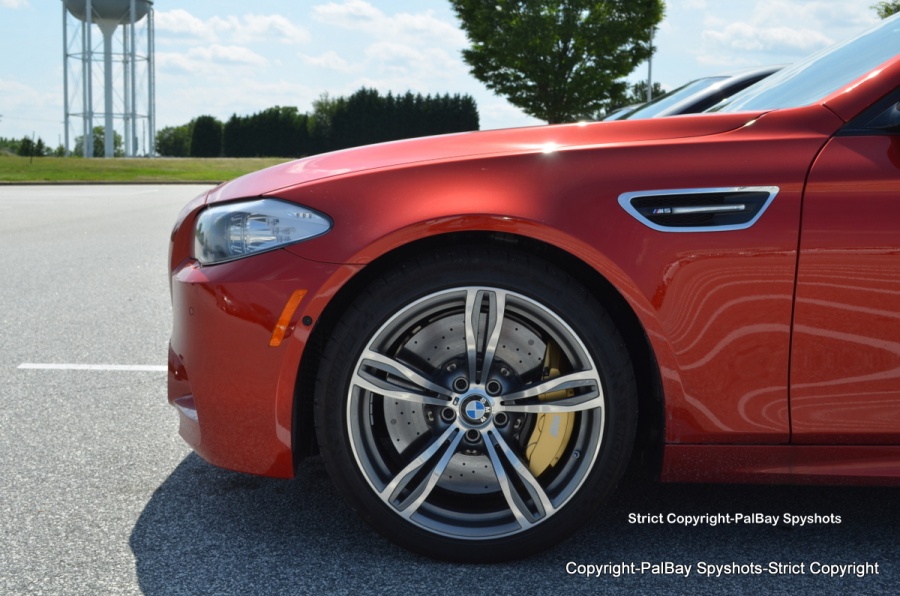 US Spec BMW F10 M5-Sakhir Orange with M Carbon Ceramic Brakes