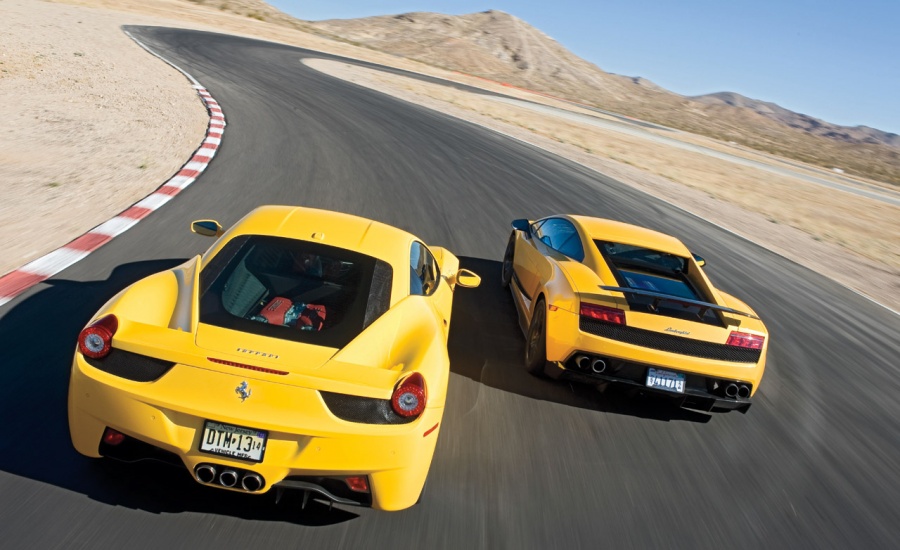 Name:  Ferrari 458 Italia vs. Lamborghini Gallardo LP570-4 Superleggera (3).jpg
Views: 1135
Size:  160.4 KB