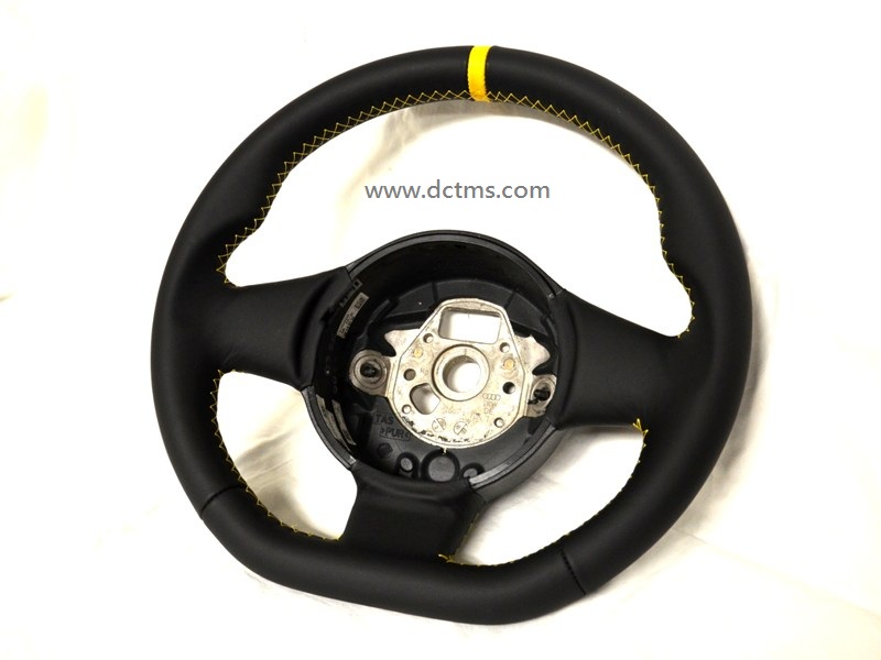 Thick padding NAPA alcantara wrap steering wheel Mercedes AMG W211 E55 03 06