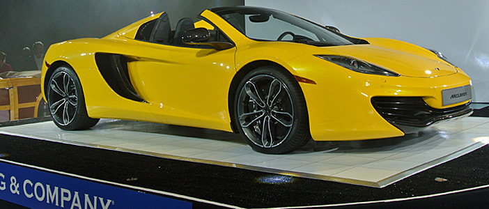 2013 McLaren 12C Spider makes official global debut in Pebble Beach