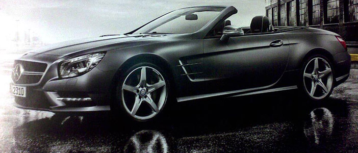 2013 Mercedes-Benz SL Catalog images leaked