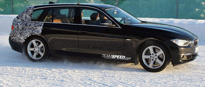2013 BMW 3-Series Touring Spotted Winter Testing Virtually Undisguised