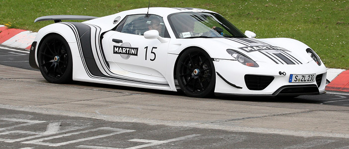 Spotted: The Brand-New Porsche 918 Spyder!