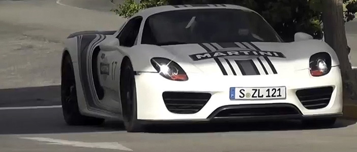 Porsche 918 Spyder Caught Again On Film