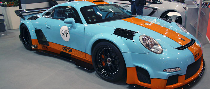 9ff shows its 750hp GT9 R Clubsport at the 2011 Essen Motor show