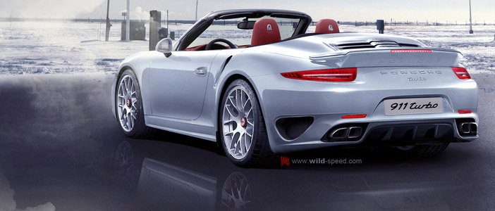 Rendered: 2013 Porsche 911 Turbo Convertible