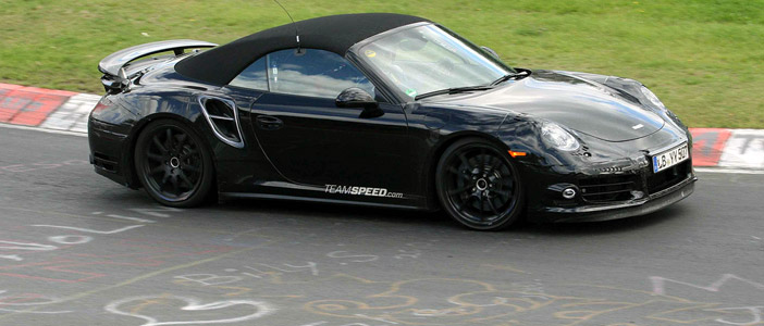 VIDEO: 2013 Porsche 911 Turbo Convertible Testing at the Nürburgring