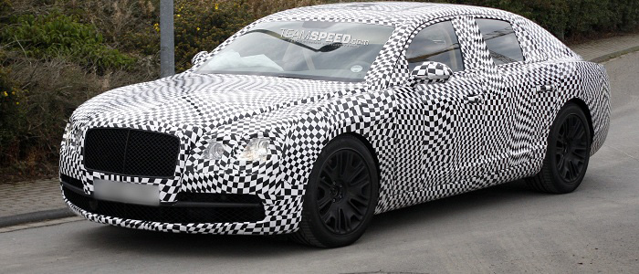 Spied: Bentley Continental Flying Spur Facelift