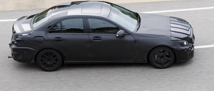 2014 C63 AMG Spied Testing