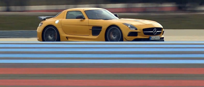 SLS AMG Black Series Takes To Paul Ricard