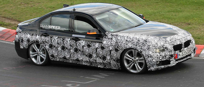 BMW F30 ActiveHybrid Spotted testing
