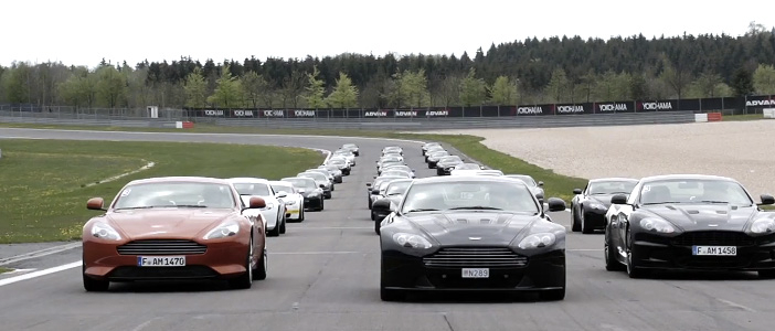 Aston Martin On Track - Nürburgring 2012