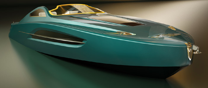 Aston Martin Voyage 55’ Boat Concept