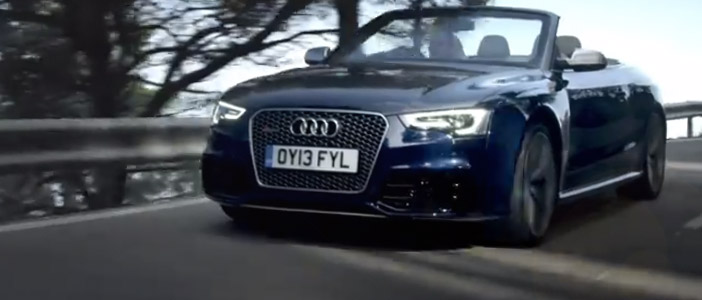 Audi RS5 Cabriolet Filmed In Mallorca