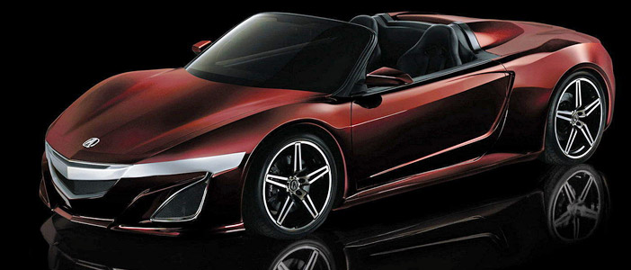 Acura Shows Official Image of NSX Concept Spyder From Upcoming “Avengers” Film