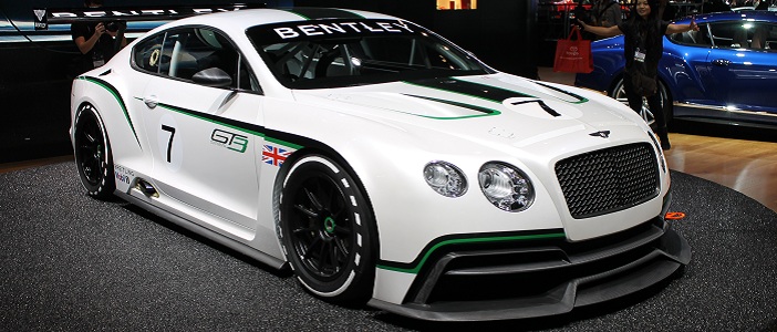 Bentley GT3 Racer at the LA Auto Show