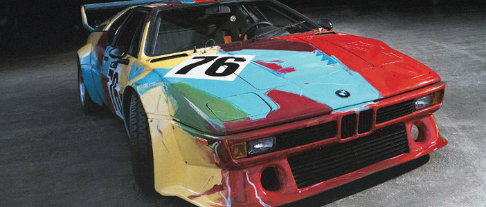 World Premiere: The BMW Art Car Collection on the Internet.