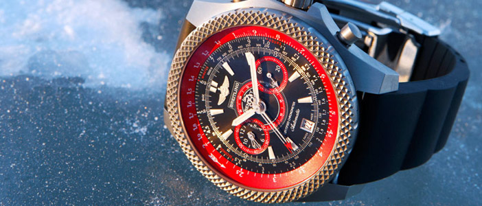 Breitling reveals its massive limited edition 49MM Bentley Ice-Speed Record watch