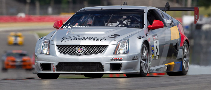 Cadillac CTS-V In Victory Lane at Mid-Ohio