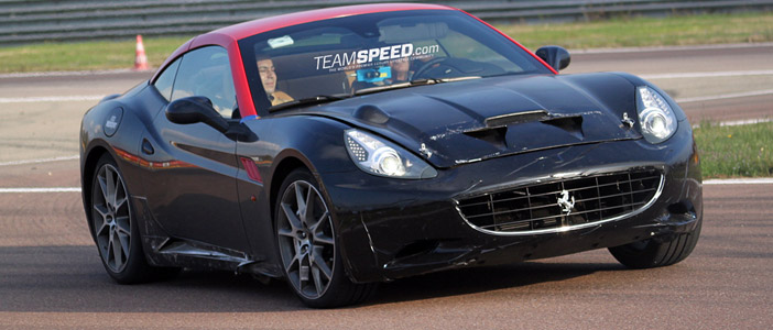 Ferrari California Turbo Pototype spotted