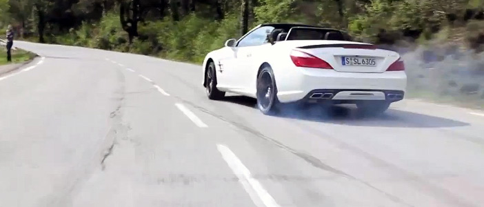 VIDEO: Chris Harris Flogs the All-New Mercedes-Benz SL63 through St. Tropez