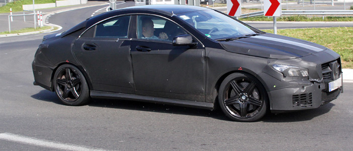 Mercedes-Benz CLA 45 AMG Caught Testing