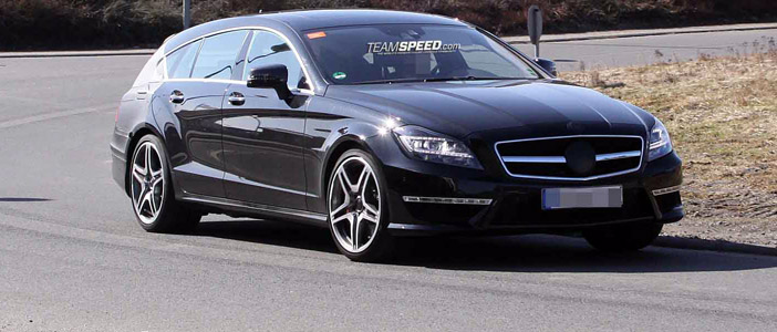 2013 Mercedes-Benz CLS63 AMG Shooting Brake Spotted, The Ultimate Grocery Getter