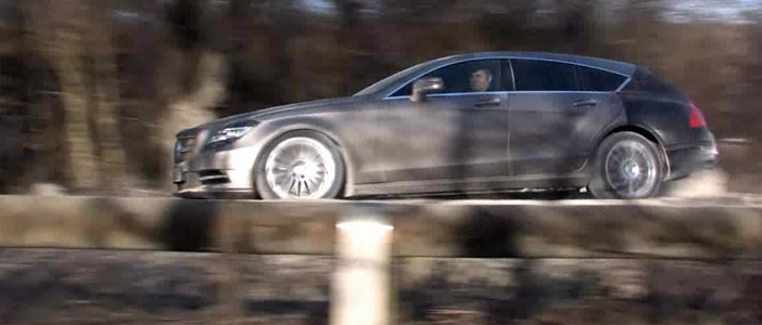 Video: 2013 Mercedes-Benz CLS “Shooting Brake” filmed testing