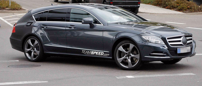 Mercedes-Benz CLS Shooting Brake Spotted