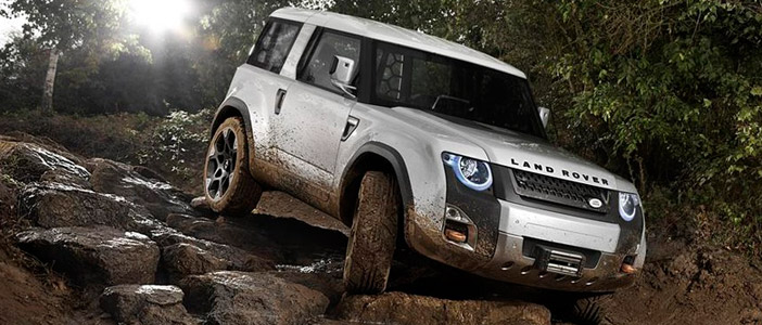 Land Rover shows Defender Concept DC100 ahead of frankfurt