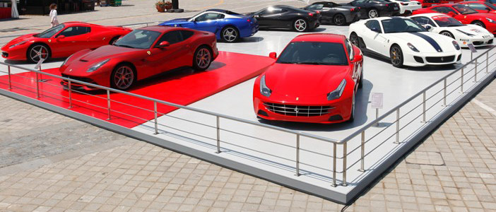 Ferrari Myth exhibition officially opens in Shanghai Expo Park