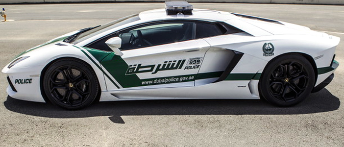 Dubai Police add Aventador to fleet
