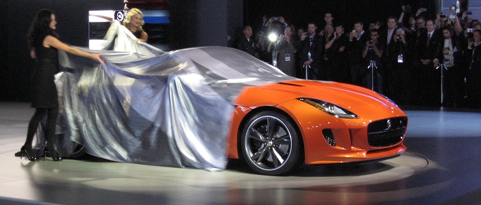 F-Type Stuns in Orange at L.A. Auto Show