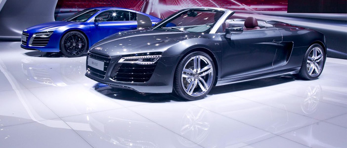 Face-lifted Audi R8 Debuts at 2012 Moscow International Motor Salon