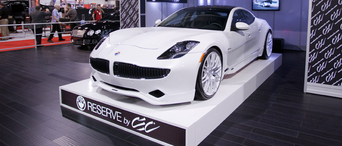 FISKER Karma Resreve by CEC takes Center Stage