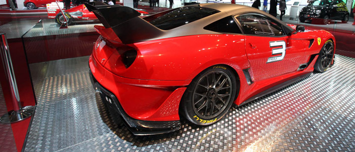 Ferrari debuts upgraded 599XX Evoluzione at Bologna Motor Show