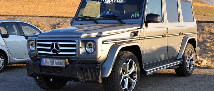 Updated Mercedes-Benz G55 Amg Spotted