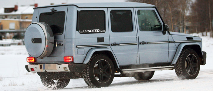 Revised Mercedes-Benz AMG G-Wagons Spotted