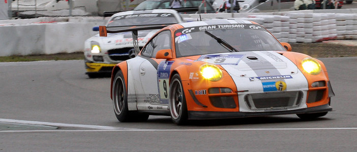 Porsche 911 GT3 R Hybrid starts in Laguna Seca