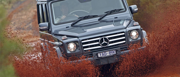 G-Wagon broken by the Australian Outback?