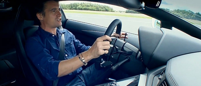 Top Gear tests the aventador