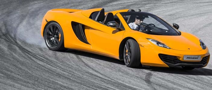 Chris Harris Drives the MP-4 12C Spider