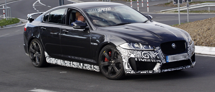 Spied: Jaguar XFR-S Sporting Huge Wing