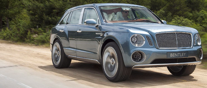 Bentley EXP 9 F Concept Hits The Road