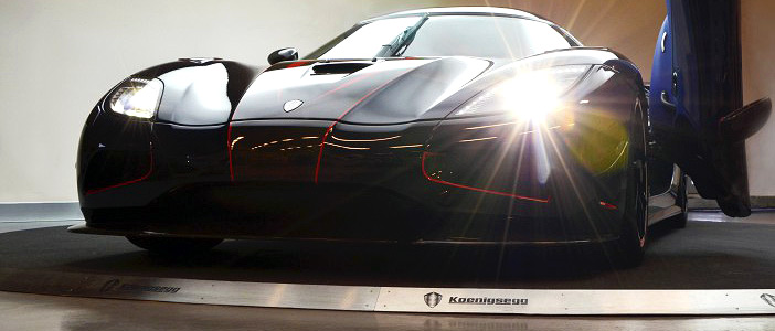 Koenigsegg shows off tailor made BLT Agera R