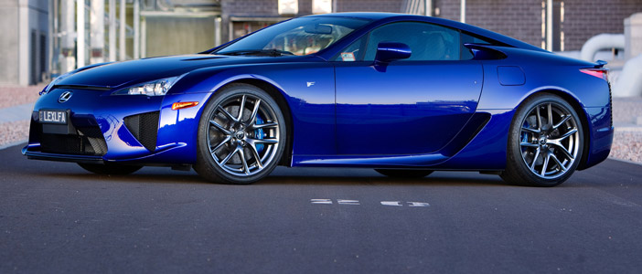 First Drive: Lexus LFA