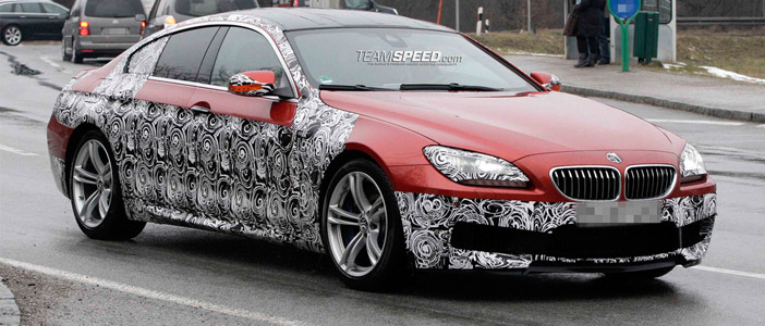 BMW M6 Gran Coupe spotted testing
