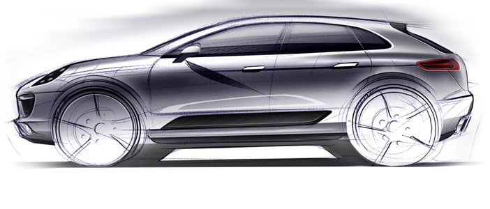 Porsche teases the new Macan SUV