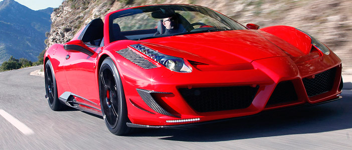 Mansory shows 458 Spider Monaco Edition
