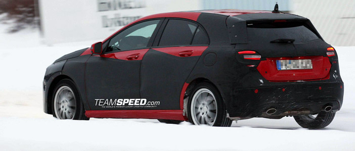 2013 Mercedes-Benz A-Class spotted testing